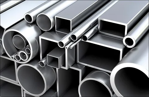 Polished stainless steel components
